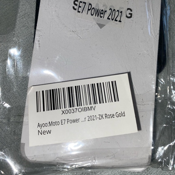 NEW | CASE MOTO E7 2021 -ZK ROSE GOLD - Picture 3 of 3